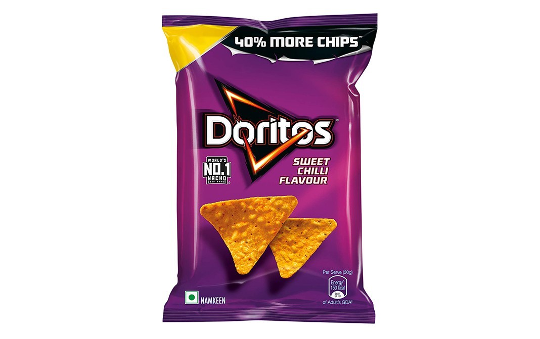 Doritos Sweet Chilli Flavour Chips    Pack  110 grams